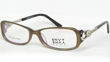Envy EN6009 C4 Olive Unique Lunettes Monture W/Cristaux 53-16-130mm