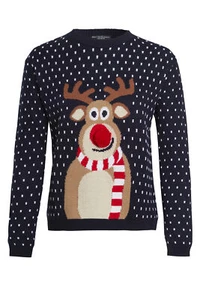 Nuevo Suéter Jersey Tejido Retro para Niños Niños Niños Niñas Navidad Invierno - Imagen 1 de 2