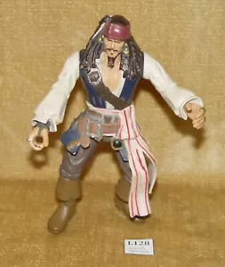 PIRATES OF THE CARIBBEAN DEAD MANS CHEST 6" JACK SPARROW ACTION FIGURE ZIZZLE 06 - Picture 1 of 5