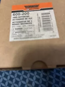Dorman 600-200 4WD Actuator Compatible with Select Jeep Models - Picture 1 of 1