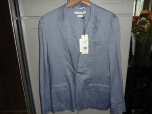 NEW WT $1200 MARC JACOBS BLAZER SIZE 48 100% COTTON - Picture 1 of 12
