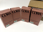 4 Pack (40 Count Each) 160 Total CORA Organic Cotton Regular Panty Liners New