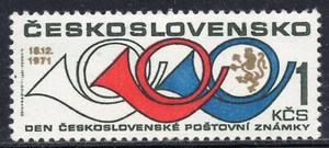2049 - CZECHOSLOVAKIA 1971 - Stamp Day - MNH Set - Picture 1 of 2