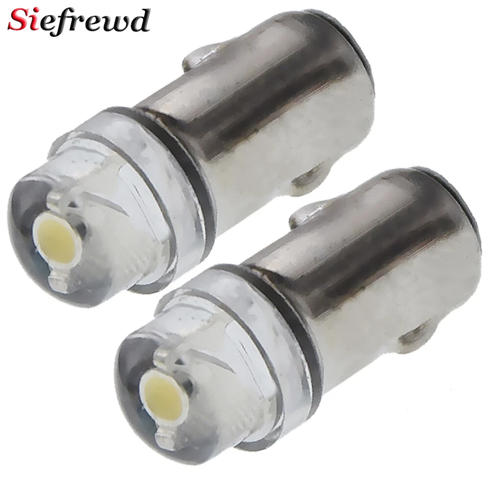 LED Birne BA5S Steckfassung Warmweiß 12V-22V DC Märklin 600150 Loks Waggons S522 - Bild 1 von 4