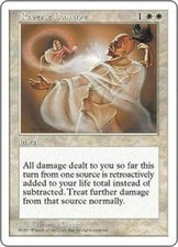 Reverse Damage NM MTG Fifth Edition 5th Magic 2B3