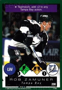 1995-96 Playoff One on One #200 Rob Zamuner - Picture 1 of 1