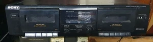 2 pezzi Piastra Cassette SONY e TECHNICS Vintage - Foto 1 di 8