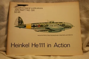 Heinkel He111 in action Squadron Signal book # 1006 SIX VG Condition - Picture 1 of 5
