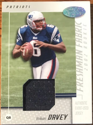 2002 Leaf Certified Rookie Jersey Rohan Davey #107 #’d 636/800 - Image 1 of 2