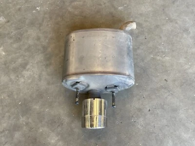 2016 雷克萨斯 IS200t 左后排气消声器 带尖 2.0L 1578 原始设备制造商 — 第 1/4 张图片