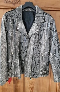 Damen Lederimitatjacke, GR. 48 - Bild 1 von 5