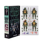  4 Pack NECA TMNT Teenage Mutant Ninja Turtles 1990 Movie Toy Collection
