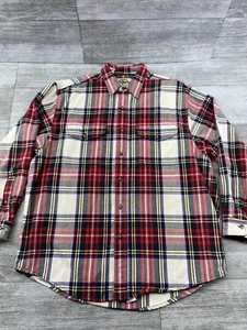 Vintage Eddie Bauer Legends 8239 Flanell Tartan kariert hergestellt in den USA Large WPL9647 Outdoor - Bild 1 von 17