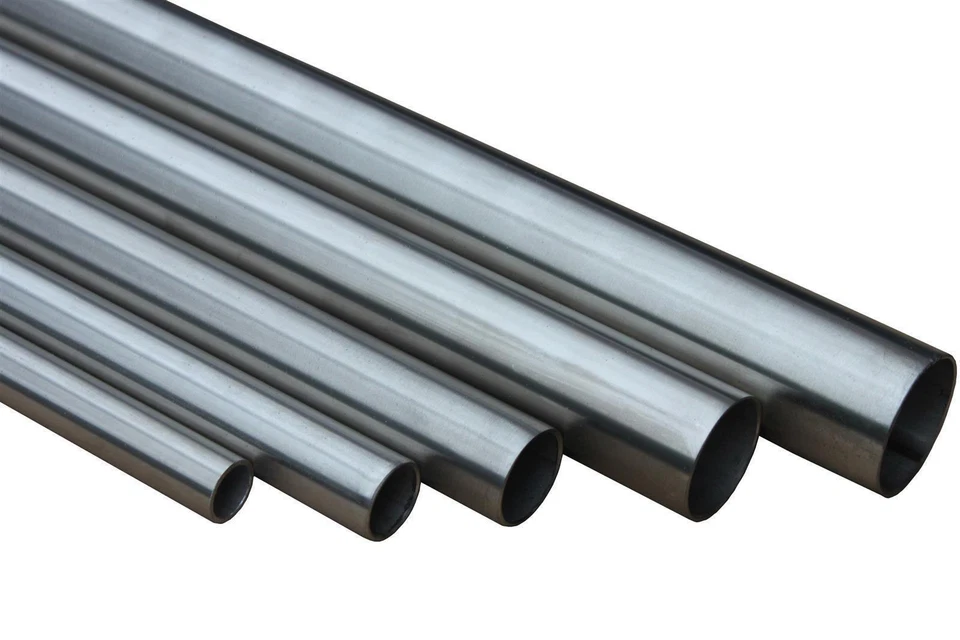 Geländerrohr Edelstahl 1.4301 K240 geschliffen Länge 500mm (50cm) - Bild 1 von 1