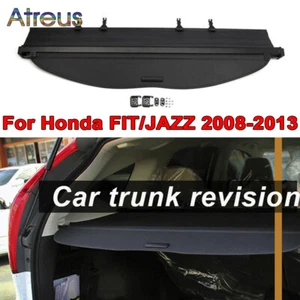 For Honda FIT/JAZZ 08-13 Car Trunk Cargo Cover Rear Luggage Security Shade Black - Picture 1 of 9