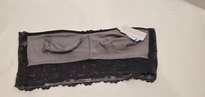 Sujetador sin tirantes B’temptd para mujer-talla XL-gris-negro encaje-moderno gótico-sexy grunge-nuevo con etiquetas Foto 1 de 4