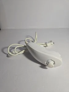 Nintendo Wii Nunchuck Weiß Original Controller - Bild 1 von 3