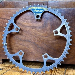 Vintage Shimano Biopace Chainring 130 BCD 52 Road Bike Touring Road Oval 1980s - Picture 1 of 4