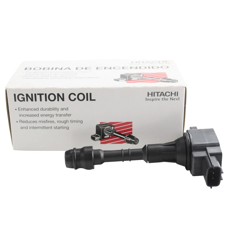 Bobina de ignição Hitachi IGC0009 para Infiniti FX45 M45 Q45 4.5L V8 - Imagem 1 de 4