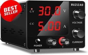 Adjustable 30V 5A DC Power Supply with LED Display Variable Bench Supply - Picture 1 of 12