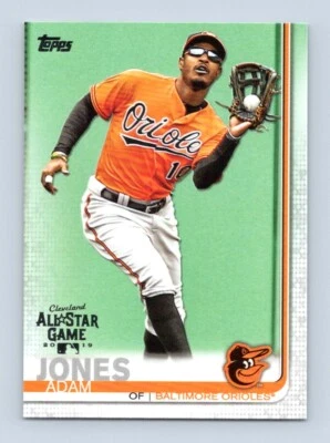 2019 Topps ASG Foil Stamp #8 Adam Jones Baltimore Orioles - Image 1 of 2