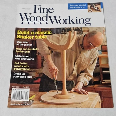 Fine Woodworking Build a Classic Shaker Table April 2014 No. 239 - Image 1 of 4