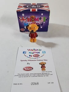 Wade Spooky Bear Whimsy Nation Xtra Figur Porzellan 68/250 Grusel Halloween Gesicht - Bild 1 von 13