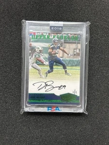 2016 Panini Piatti e Toppe Doug Baldwin Upper Echelon Auto 1/1 Honors #12 - Foto 1 di 2