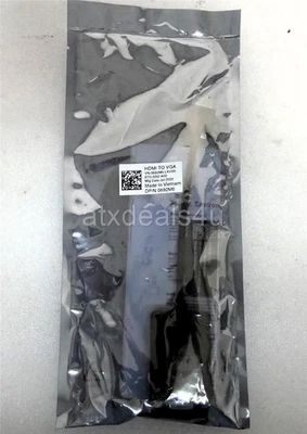 Dell 692M6 DAUBNBC084 HDMI to VGA Adapter Cable New Sealed - Image 1 of 4