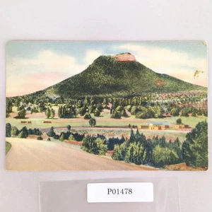 Starvation Peak on Santa Fe Trail New Mexico 1940s Linen Postcard Las Vegas NM - Picture 1 of 2