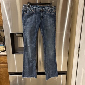 Size 30 Sang Real Only The Chosen Jeans Unisex Wash Blue Denim - Picture 1 of 9