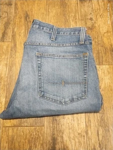 Ariat Jeans Rebar M5 Straight Fit Leg Blue  Denim Men's 38x34 - Picture 1 of 4