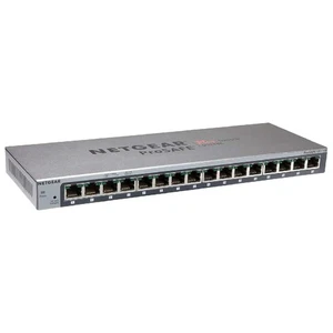 NETGEAR 16 Port Gigabit Ethernet Plus Network Switch Managed with Flow control - Afbeelding 1 van 4