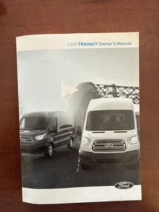 2018 FORD TRANSIT OWNERS MANUAL SET GUIDE BOOKS CASE OEM FACTORY ORIGINAL USA - Bild 1 von 6