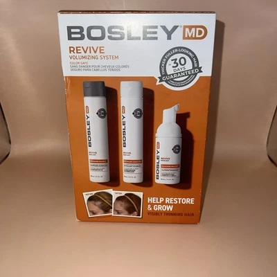 Sistema de voluminización Bosley Revive color seguro kit de 30 días Foto 1 de 4