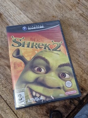 Gamecube Shrek 2, ( 2004 ) Pal, Brand New Factory Sealed Spanish Cover - Image 1 of 3