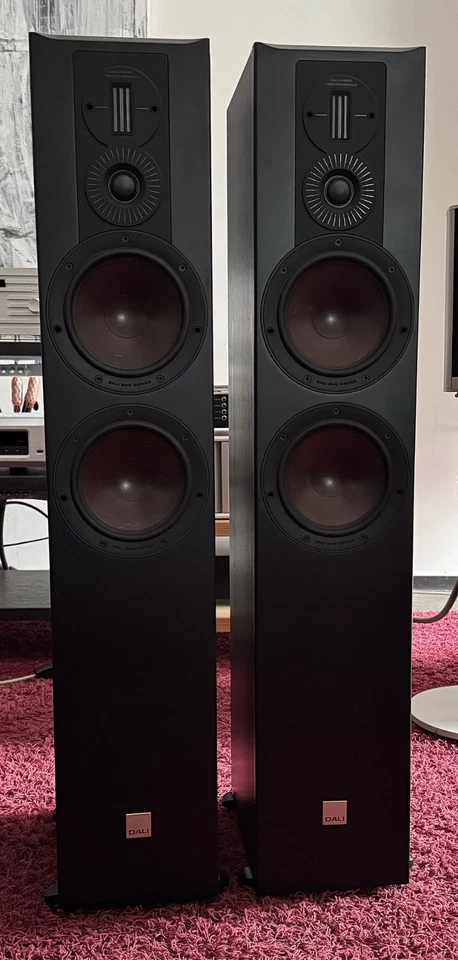 DALI Opticon 6 MKI2  Standlautsprecher schwarz Aussteller  Top Klang !! OVP ! - Bild 1 von 4