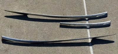 Ford Fairlane y Crown Victoria 1955 guardabarros delantero par de molduras izquierda y derecha OEM Foto 1 de 3