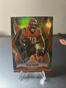 2025 Panini Phoenix Chase Brown. Color Burst Bengals FOTL EXCLUSIVE 02/10 💥💥 - Picture 1 of 2