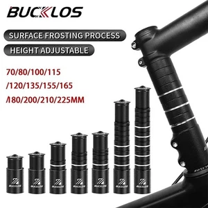 BUCKLOS Bike Handlebar Stem Riser Extender Aluminum Alloy Fork Stem Extension - Picture 1 of 14