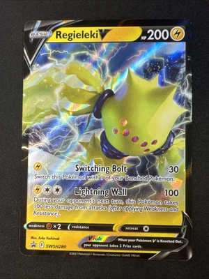 Regieleki V SWSH280 SWSH: Sword & Shield Promo Cards Holo Pokemon - Image 1 of 4