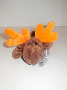 Ty Beanie Baby Chocolate the Moose RARE PVC Pellets 1993 Retired - Picture 1 of 1