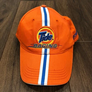 Tide Racing Mütze mit verstellbarem Riemen Stylemaster Streifen orange Kappe Downy Nascar - Bild 1 von 7