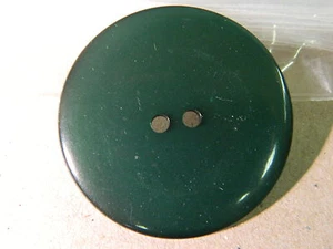 10 BOTTONI NUOVI 1 1/2 POLLICE FINITURA PERLATA VERDE SCURO - Foto 1 di 1