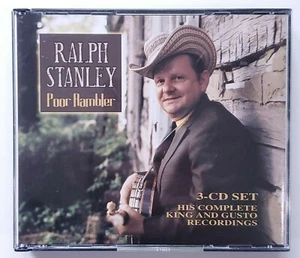 Ralph Stanley - Poor Rambler Complete King & Gusto Recordings 3 CD Set K3CD-0951 - Imagen 1 de 5