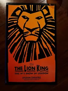 RARE - Disneys The Lion King Poster - Lyceum Theatre - London - Picture 1 of 1