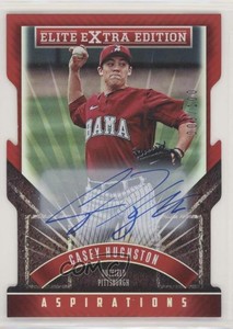 2015 Panini Elite Extra Edition Aspirations Auto /100 Casey Hughston #97 Auto