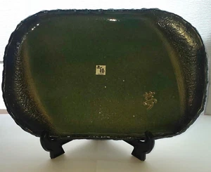 Banko Ware großer Teller 16 Zoll x 10 Zoll inkl. schöner japanischer Dekoteller - Bild 1 von 12