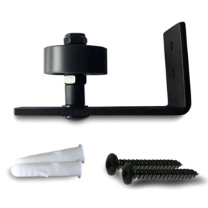 Floor guide for sliding barn door hardware adjustable stay roller smooth roll - Picture 1 of 6
