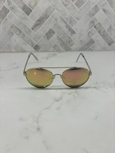 Quay Australia Circus Life Sonnenbrille verspiegelt bunte Gläser roségoldenes Gestell - Bild 1 von 8